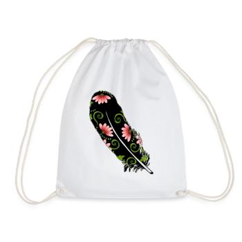 Plume - Sac de sport léger - blanc - Devant