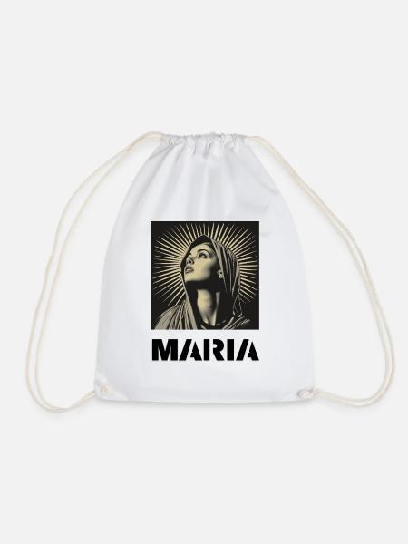 Maria - Turnbeutel - Weiß