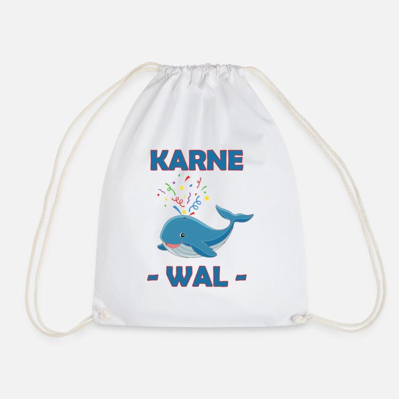Karne Wal - Turnbeutel - Weiß