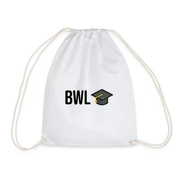 Betriebswirtschaftslehre Studium BWL - Turnbeutel - Weiß - Vorne