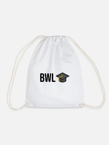 Betriebswirtschaftslehre Studium BWL - Turnbeutel - Weiß