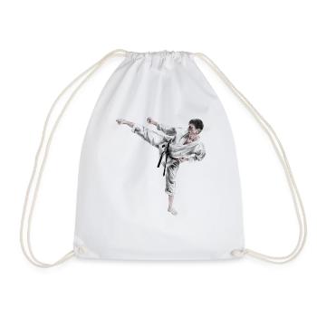 karate - Sac de sport léger - blanc - Devant
