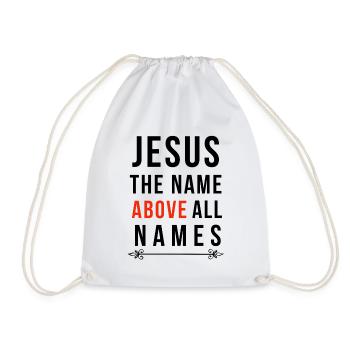 Jésus, Jésus, Jésus chrétien chrétien chrétien chrétien - Sac de sport léger - blanc - Devant