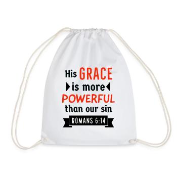 Jésus, Jésus, Jésus chrétien chrétien chrétien chrétien - Sac de sport léger - blanc - Devant