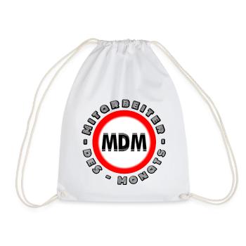 Award & Recognition Employee of the Month - Drawstring Bag - white - Front