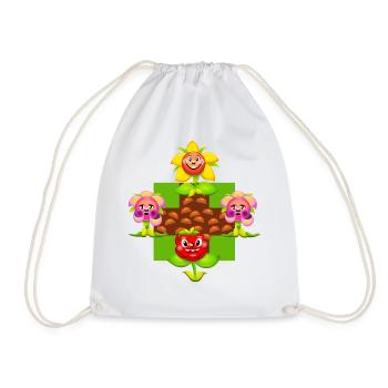 Jardinier amateur - Sac de sport léger - blanc - Devant