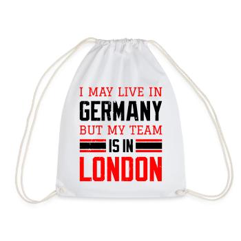 London - Turnbeutel - Weiß - Vorne