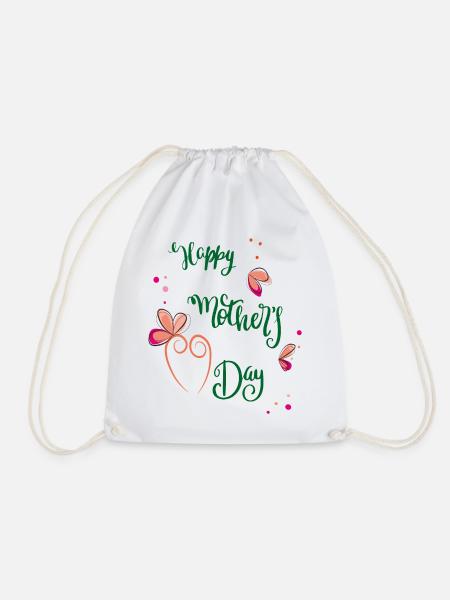 happy mothers day - Turnbeutel - Weiß