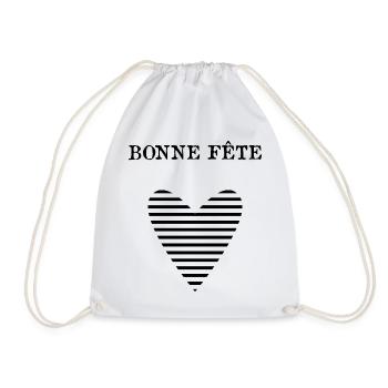 GRANNY. GRANDMA. MOTHER'S DAY. HAPPY BIRTHDAY MAMI - Drawstring Bag - white - Front
