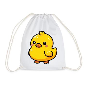 Caneton Canard Canard Canard - Sac de sport léger - blanc - Devant