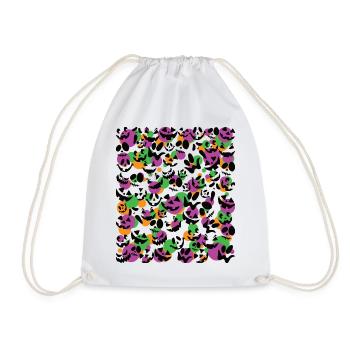Ghost Party. - Drawstring Bag - white - Front