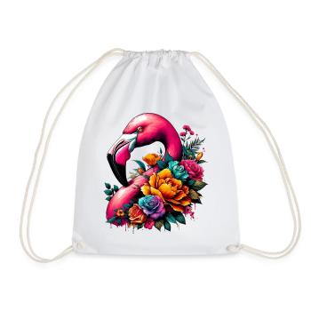 Flamant - Sac de sport léger - blanc - Devant