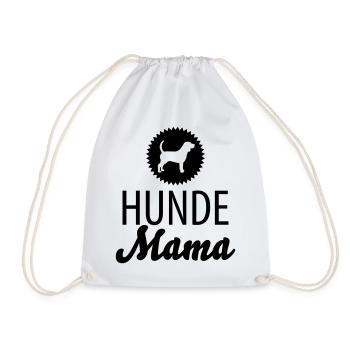 Hunde Mama - Turnbeutel - Weiß - Vorne