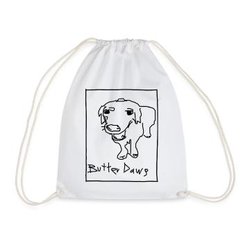 Chien au beurre (Dawg) - Sac de sport léger - blanc - Devant