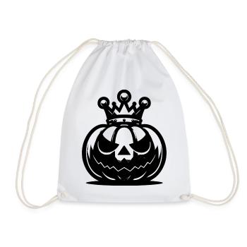Pumpkin King - Drawstring Bag - white - Front