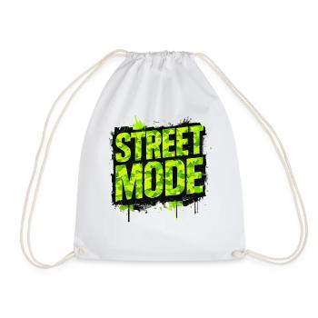 Street Fashion Tuning Car Scene JDM Shirt Sticker - Drawstring Bag - white - Front