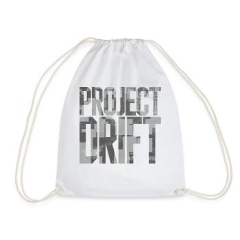 Protect Drift Shirt für Männer Streetwear - Turnbeutel - Weiß - Vorne