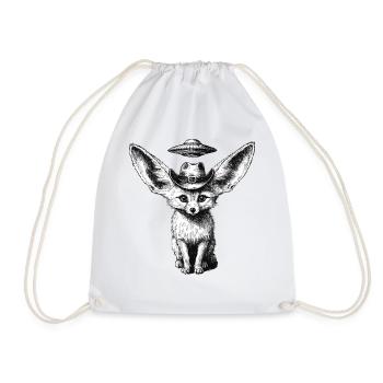 Roadrunner Shirt for Western Fans SciFi Fans - Drawstring Bag - white - Front