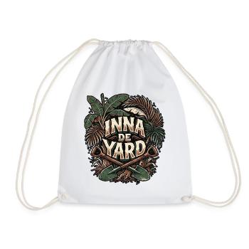 Inna De Yard Gardening - Turnbeutel - Weiß - Vorne