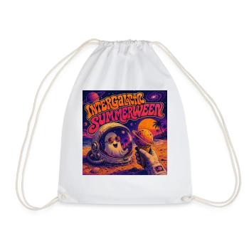 Fans d’Halloween Astronaute Astronaute Fantôme Science-fiction - Sac de sport léger - blanc - Devant