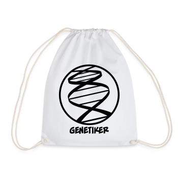 Genetiker - Turnbeutel - Weiß - Vorne