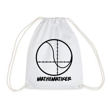 Mathematiker - Turnbeutel - Weiß - Vorne