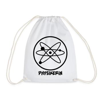 Physikerin - Turnbeutel - Weiß - Vorne