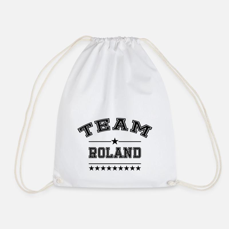 Team Roland - Turnbeutel - Weiß