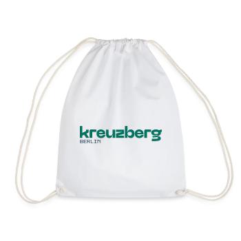 Berlin Kreuzberg - Simple, beautiful design - Drawstring Bag - white - Front