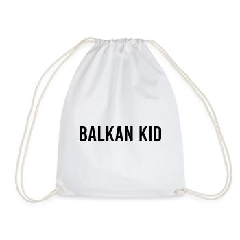Balkan kid SFRJ Geschenk Jugoslawien Jugo - Turnbeutel - Weiß - Vorne