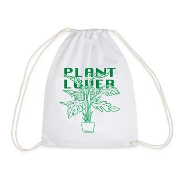 Plant Lover - Turnbeutel - Weiß - Vorne
