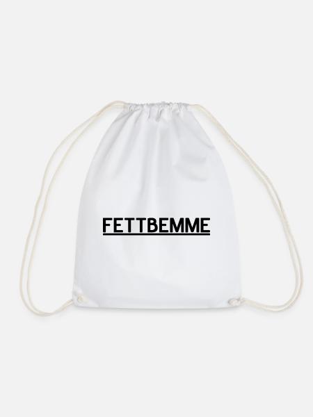Fettbemme Geschenk DDR Ossi Ostdeutschland - Turnbeutel - Weiß