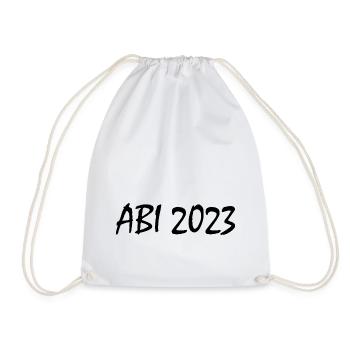 Abi 2023 - Turnbeutel - Weiß - Vorne