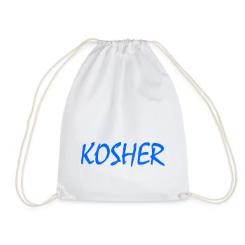 Kosher - Turnbeutel - Weiß - Vorne