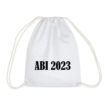 Abi 2023 - Turnbeutel - Weiß - Vorne
