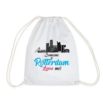 Rotterdam - Niederlande - Holland - Randstad - Turnbeutel - Weiß - Vorne