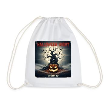 [HD] Halloween 3 - Drawstring Bag - white - Front