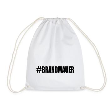 brandmauer - Turnbeutel - Weiß - Vorne