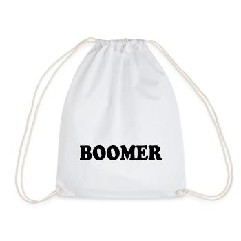 Boomer - Turnbeutel - Weiß - Vorne