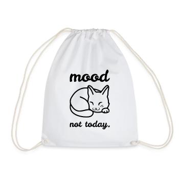 Relaxer cadeau de silhouette de chats - Sac de sport léger - blanc - Devant