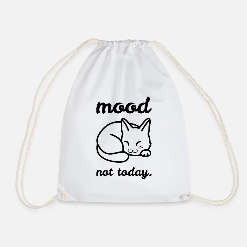 Relaxer cadeau de silhouette de chats - Sac de sport léger - blanc