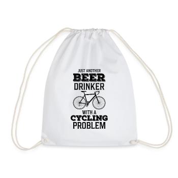 Juste un autre buveur de bière avec un problème de vélo - Sac de sport léger - blanc - Devant