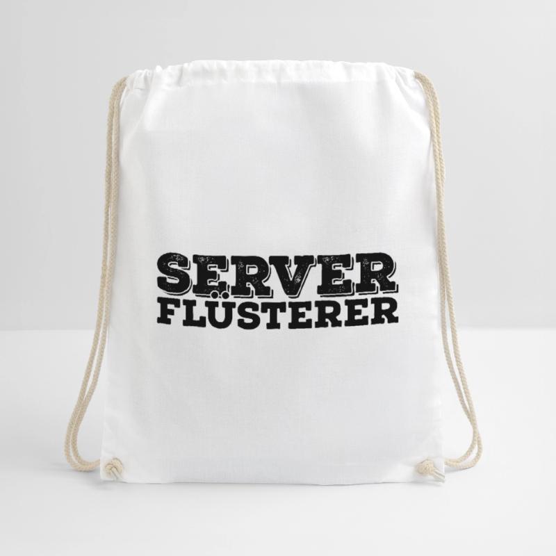 Server Flüsterer Admin Sysadmin Geschenk Turnbeutel