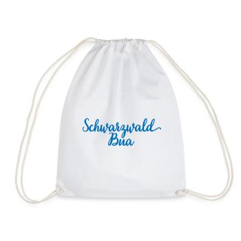 Schwarzwald Bua Schwarzwälder Geschenk - Turnbeutel - Weiß - Vorne