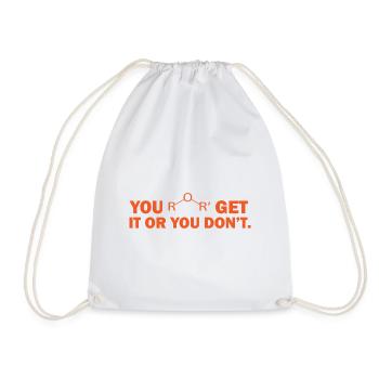 Vous l'avez ou vous n'avez pas de chimie de cadeau de chimie - Sac de sport léger - blanc - Devant