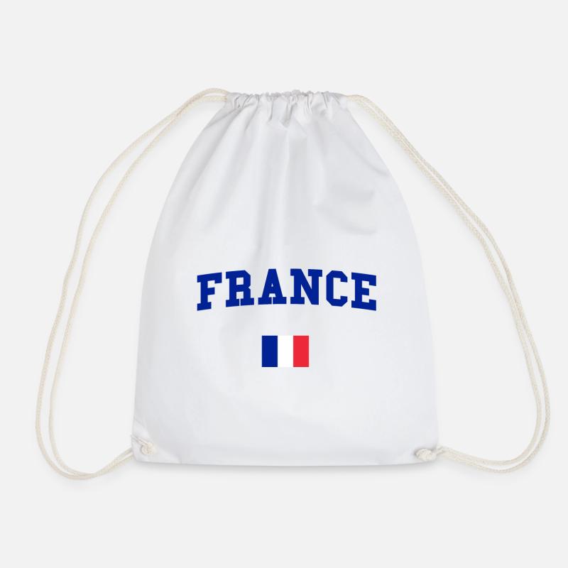FRANKREICH - Turnbeutel - Weiß