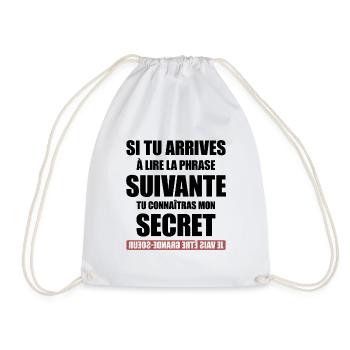 FUTURE GRANDE SOEUR - Sac de sport léger - blanc - Devant
