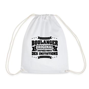 BOULANGER ORIGINAL - Sac de sport léger - blanc - Devant