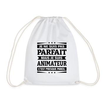 ANIMATEUR - Sac de sport léger - blanc - Devant