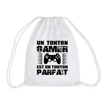 TONTON GAMER PARFAIT - Sac de sport léger - blanc - Devant